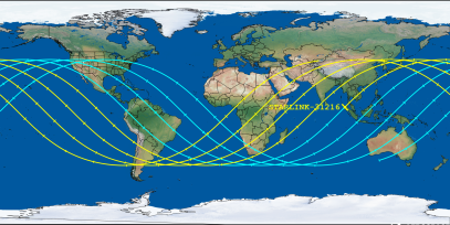 STARLINK-31216 (ID 58857) Reentry Prediction Image
