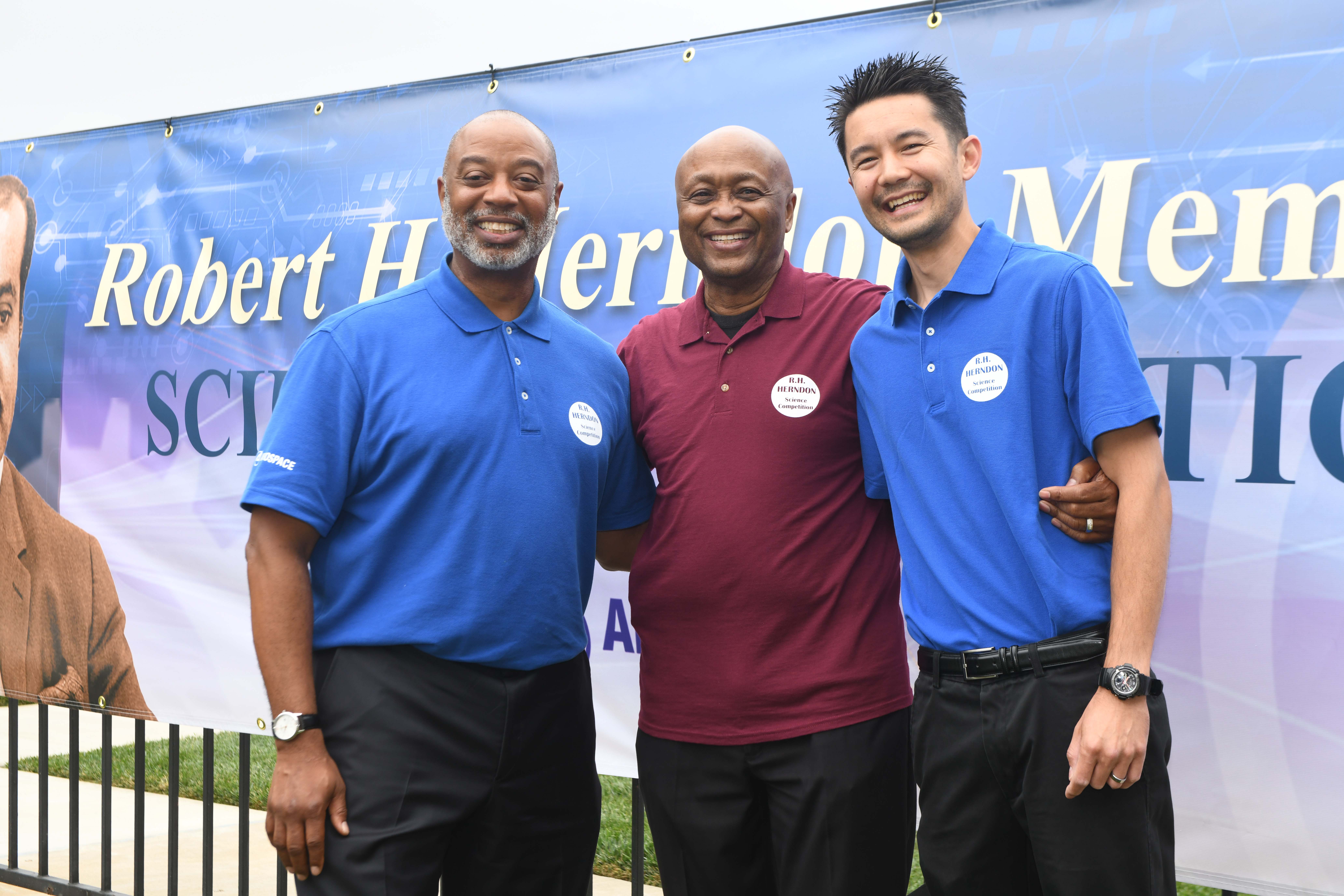 Carl Billingsley, Chair Alonzo Prater and Oliver Ambrosia Herndon 2018