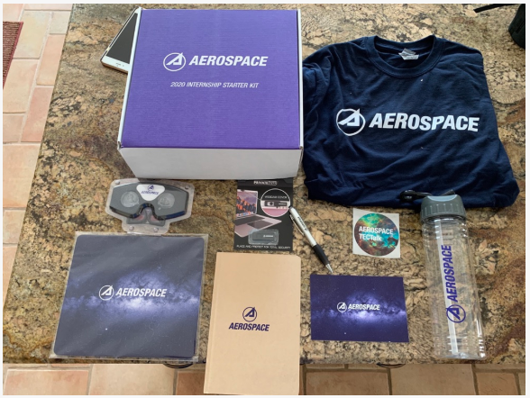Aerospace Intern Goodie Bag