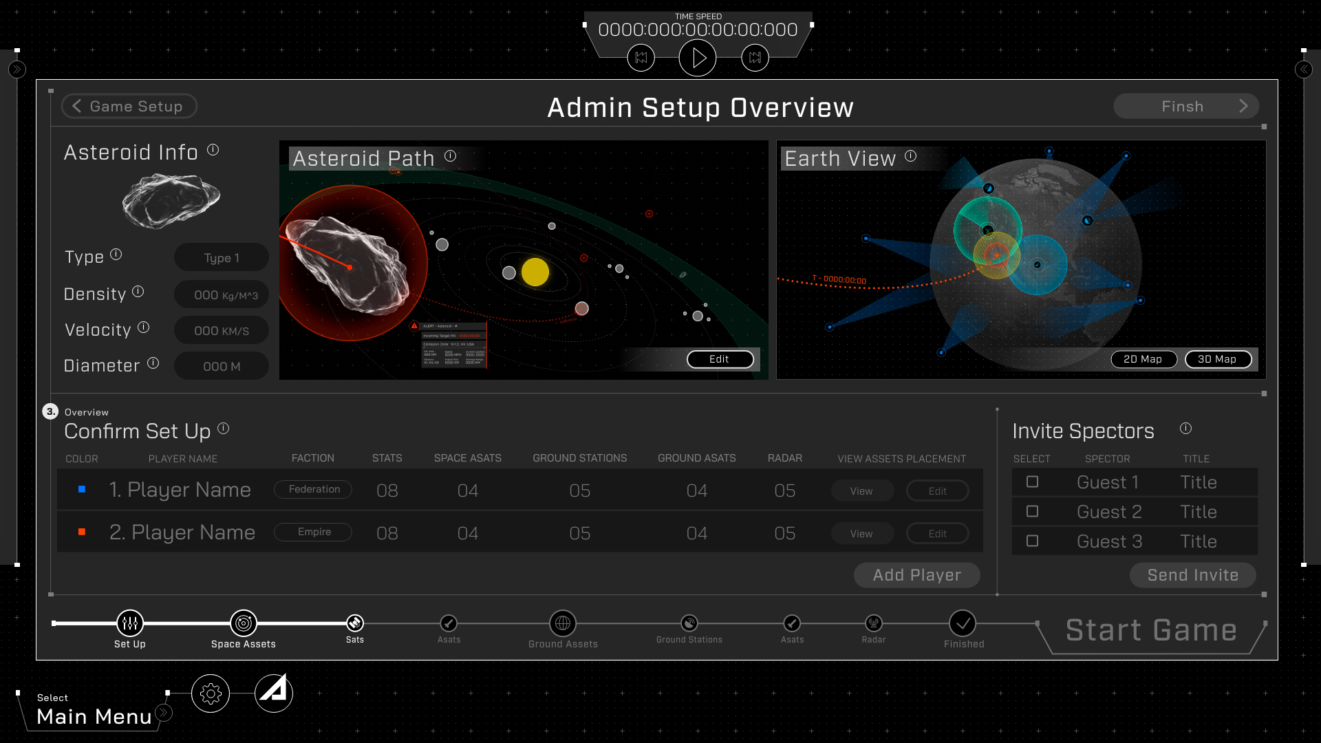 Prairie user interface