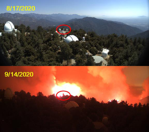 Mt Wilson Fire