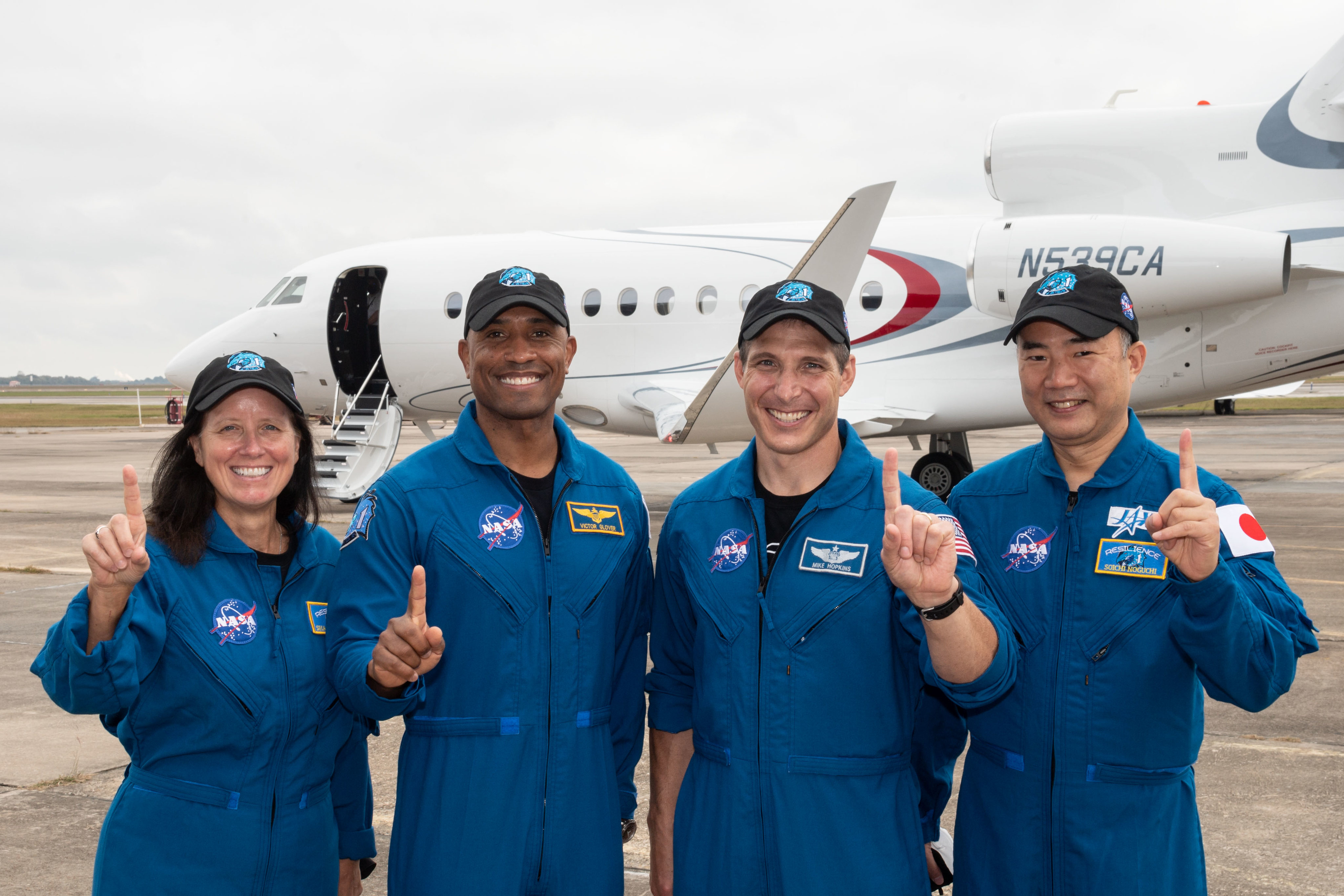 NASA CCP Crew-1 Astronauts