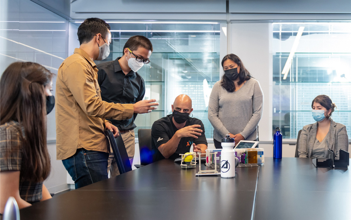 Picture of diverse group in a meeting