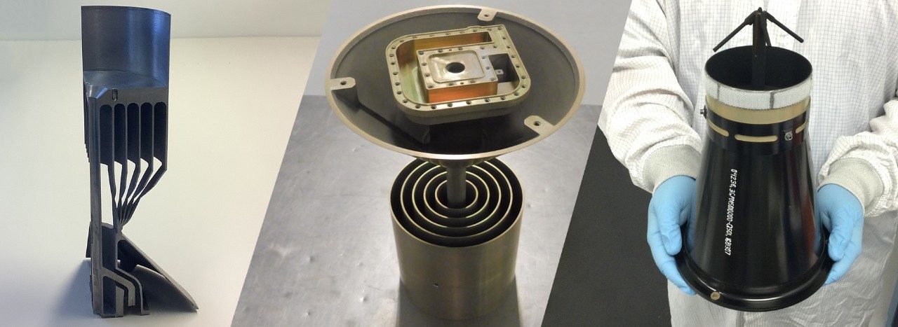 3D-printed satellite antenna