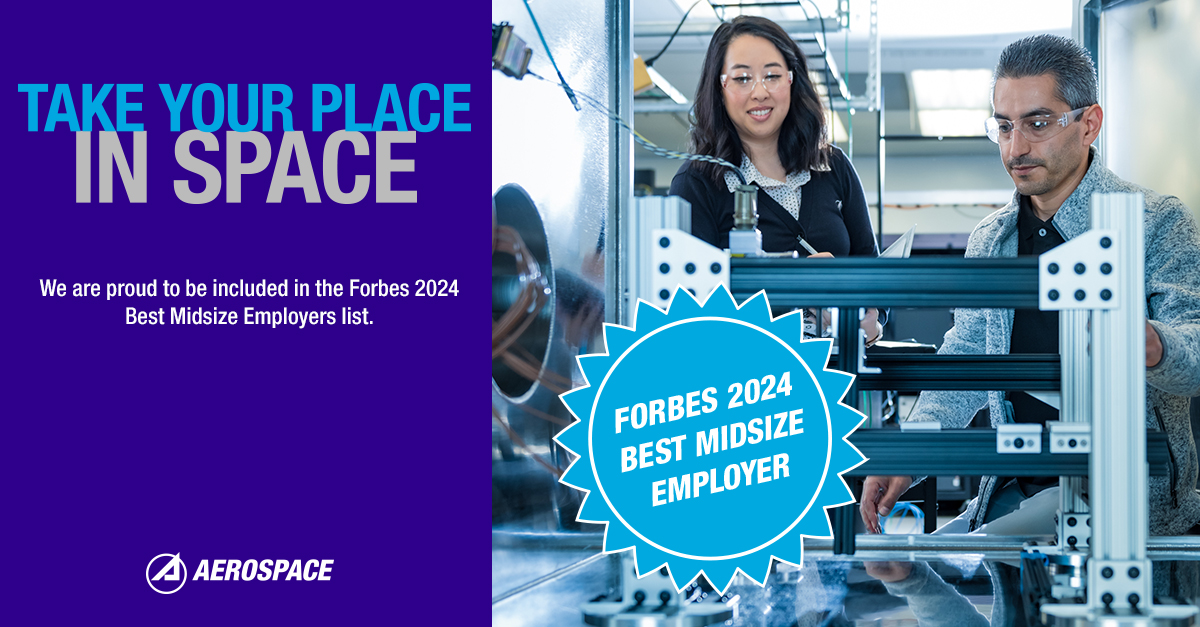 Forbes Names Aerospace One of America’s Best Midsize Employers The