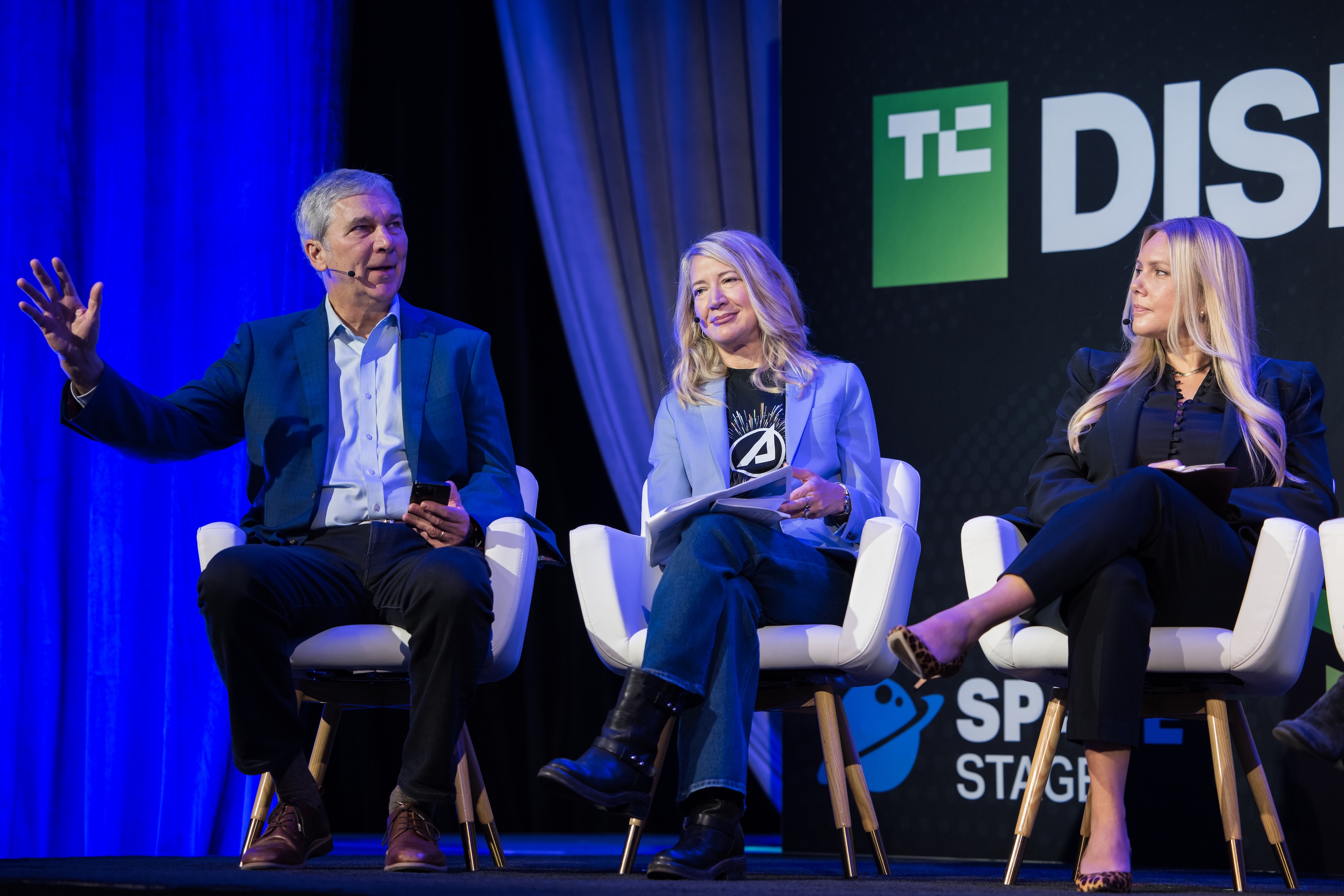 Judges at TechCrunch Disrupt Space Stage