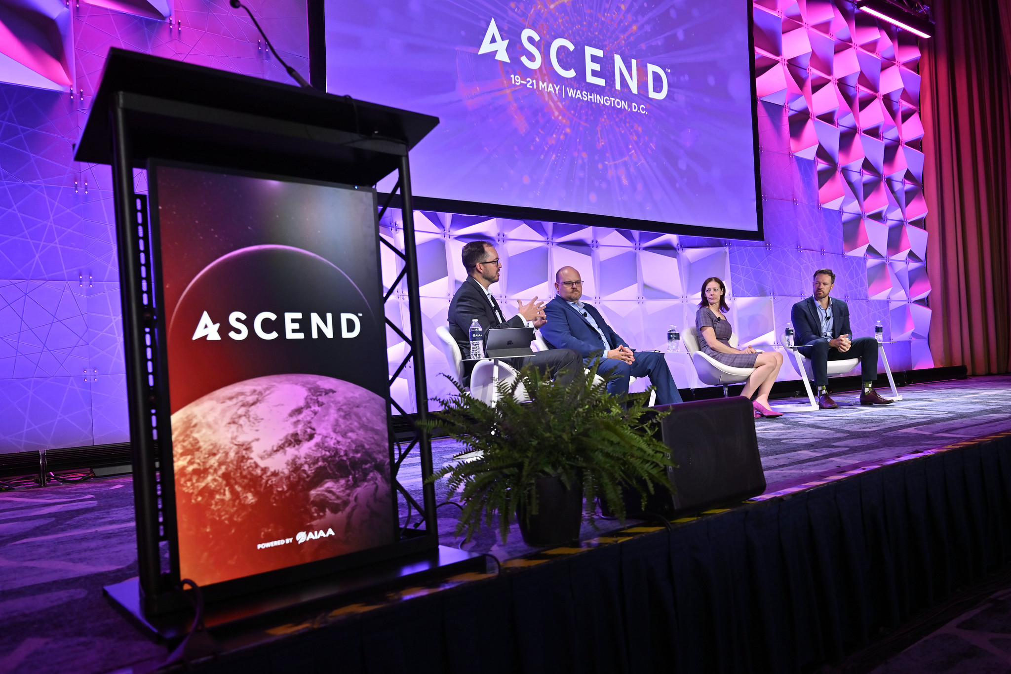 Brian Cameron leads a panel at ASCEND 2026
