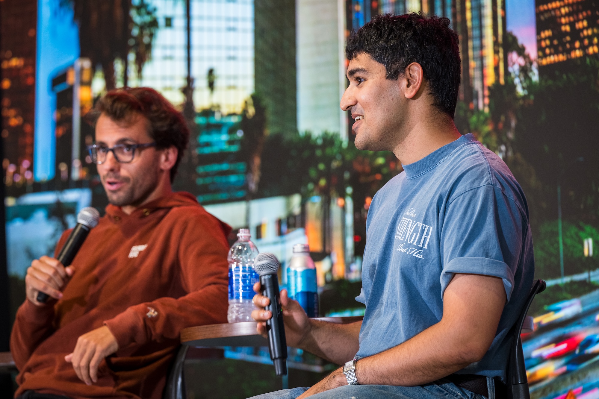 Saif Khawaja and Delian Aspahourov at Strictly VC