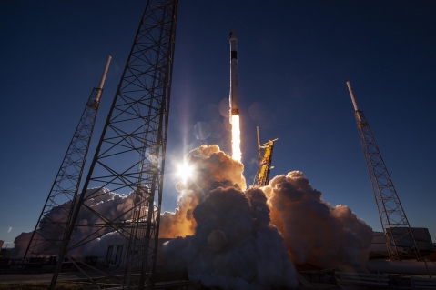 SpaceX GPSIII launch