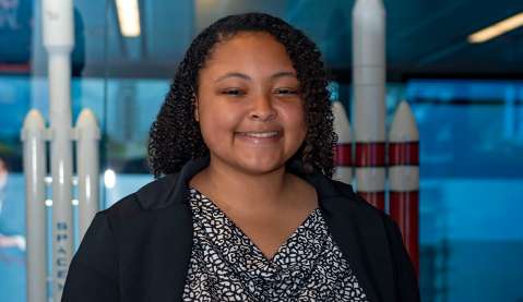 Ashley Carpenter is the 2019 recipient of hte Dr. Wanda M. Austin STEM Endowment Scholarship