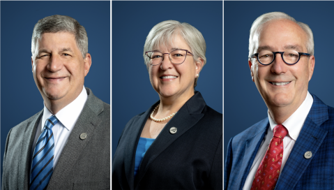 LaPlante, Zarodkiewicz, Rothrock elected to Aerospace's Board of Trustees. 