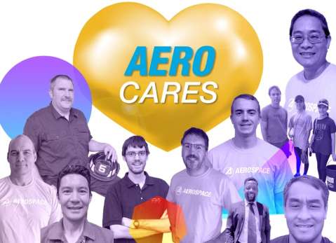 Collage of AeroCares volunteers
