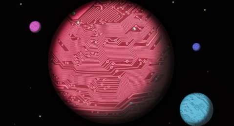 Circuitry planets