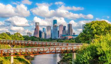 Downtown Houston skyline