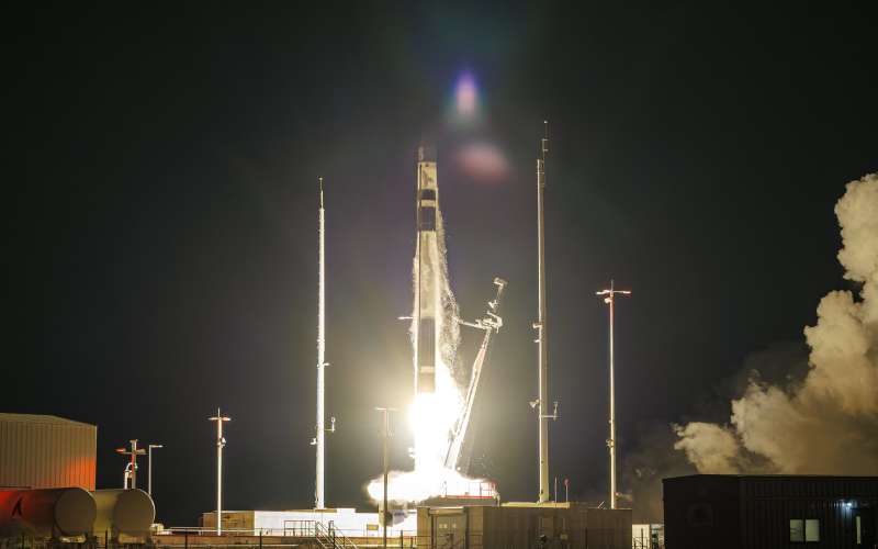 DiskSat launches aboard a Rocket Lab Electron