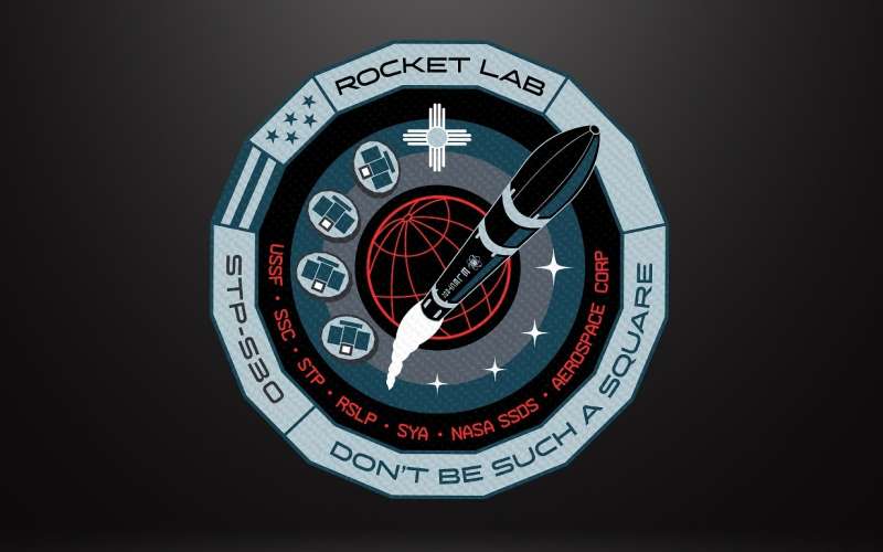 DiskSat Rocket Lab patch