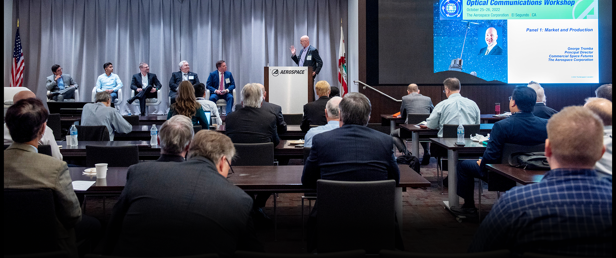Throughout the year, Aerospace hosts various events to bring together government and commercial partners to advance impactful capabilities that shape the future of space.