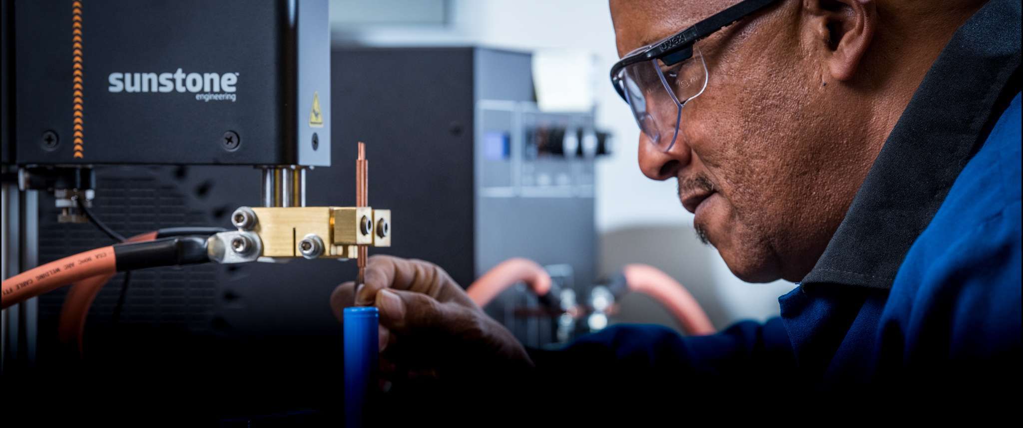 In the Battery Evaluation Lab, Aerospace's engineers, technicians, and scientists to design, build, and interpret battery tests in support of national security space.