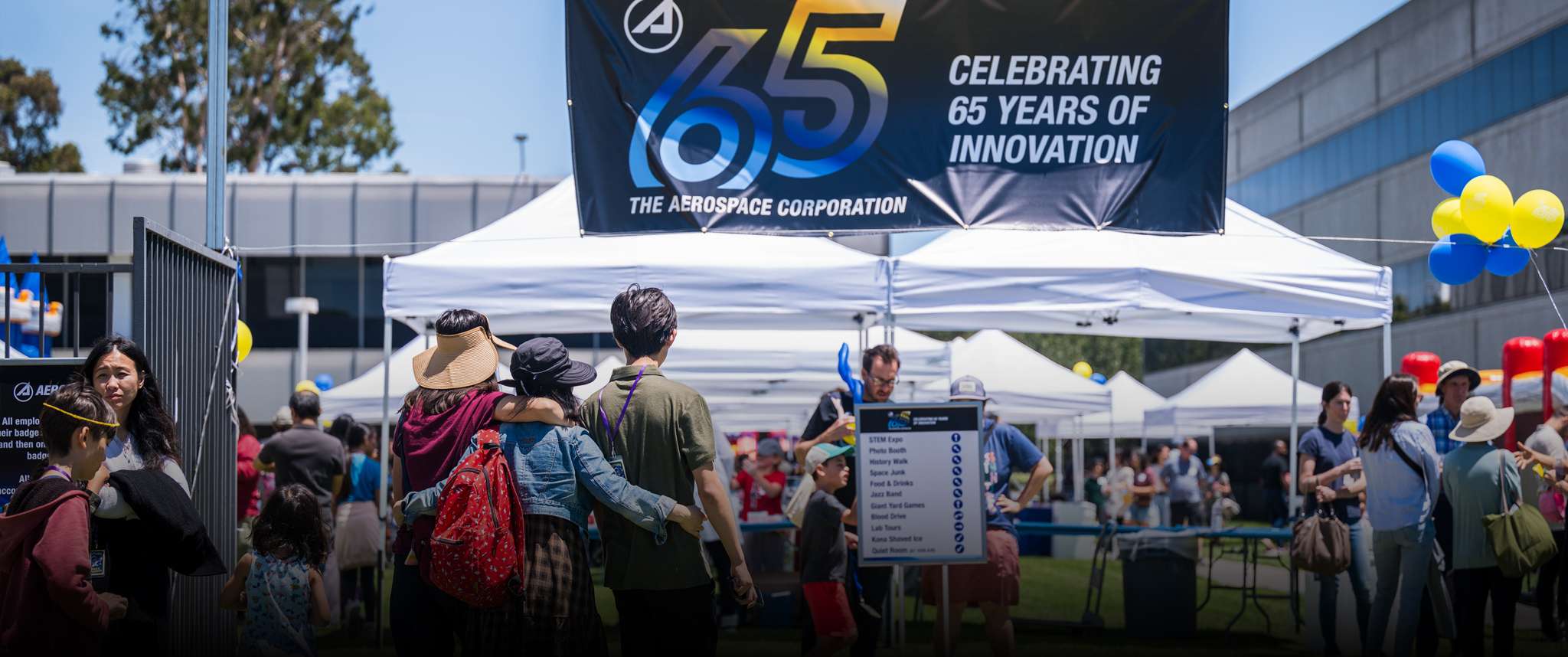 2025 marked the 65th anniversary of Aerospace's founding. Celebrations at facilities across the country highlighted the company’s rich history of solving the nation’s hardest problems in space and fostered optimism for the future of space.