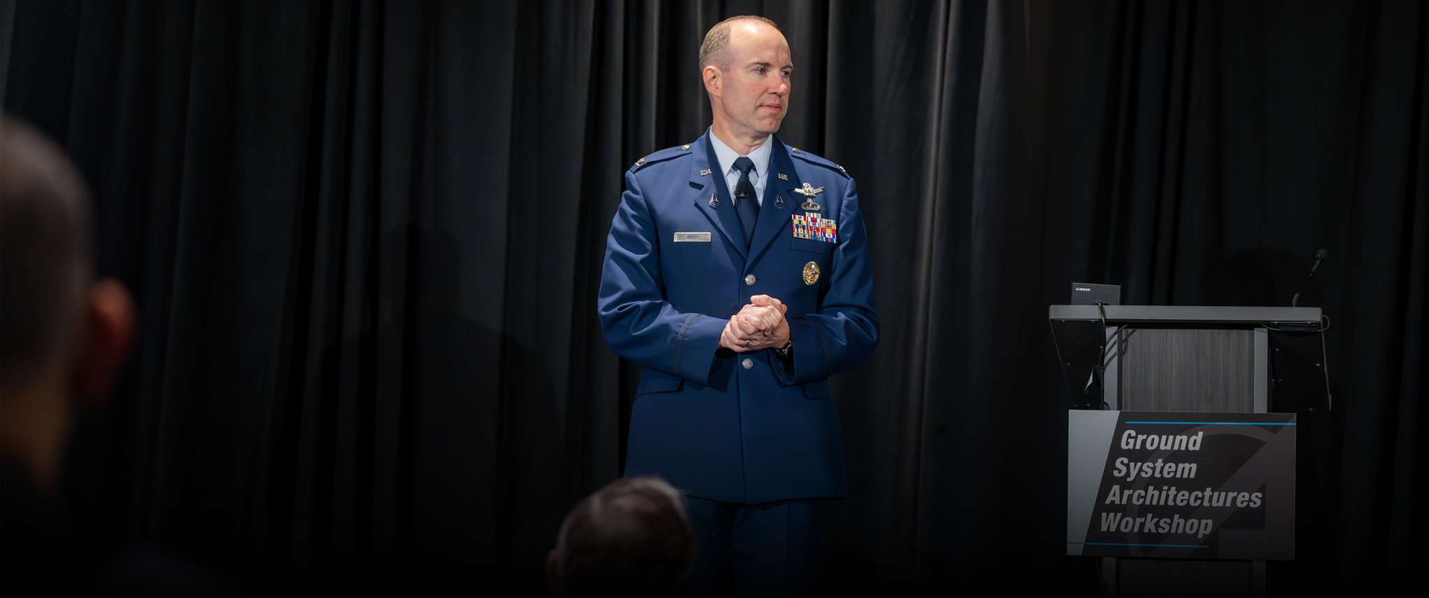 Attendees learn and share ideas on new concepts and approaches to solving technical challenges for space at the Ground Systems Architecture Workshop, hosted by Aerospace.