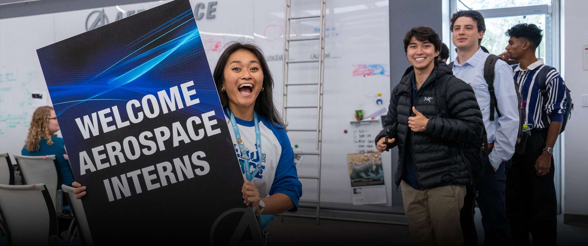 Aerospace’s interns across the country gain real-world experience, are mentored by world renowned experts in their fields and take responsibility for projects that matter.