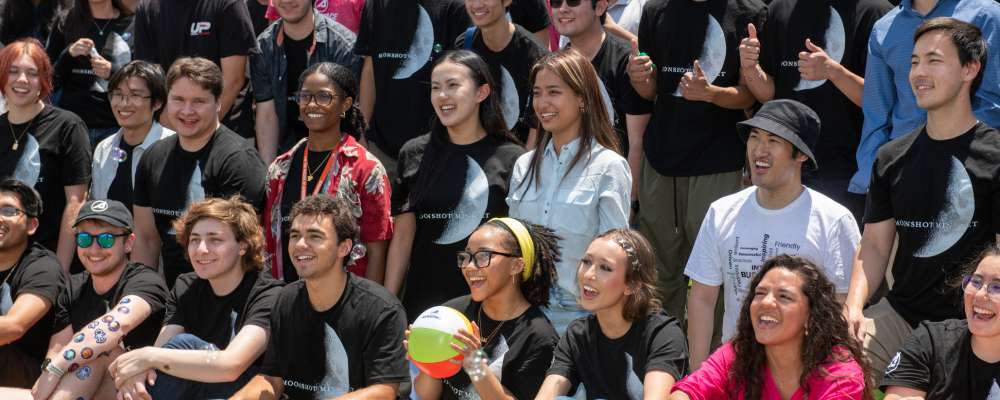 Group photo of interns