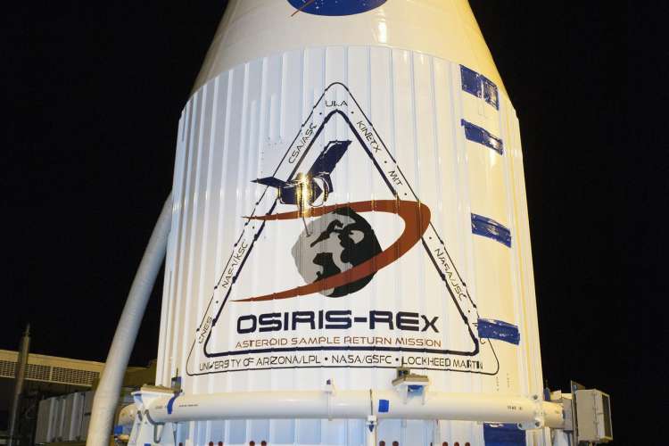 OSIRIS-REx (photo courtesy of NASA/Dimitri Gerondidakis)