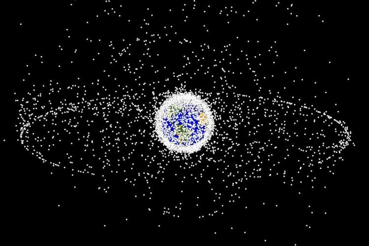 ESA - The history of space debris creation