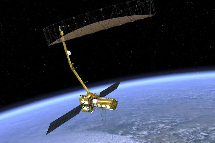 NISAR in orbit