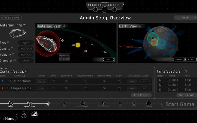 Prairie user interface