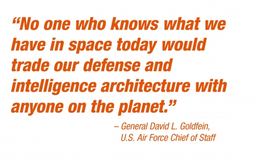 Pull quote from Gen. David L. Goldfein