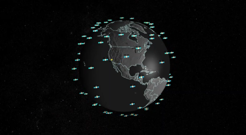 Satellite constellation resized