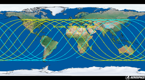 COSMOS 482 DESCENT CRAFT (ID 6073) Reentry Prediction Image