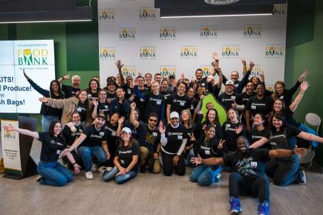 Volunteers for MLK Day of Service 2025