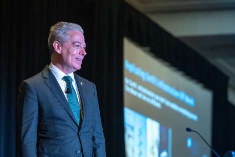 Kevin Coggins, Deputy Associate Administrator for NASA's Space Communications and Navigation Program, provided insight into the evolving infrastructure required to support the next generation of exploration missions.