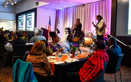 The Aerospace Black Caucus jazz brunch