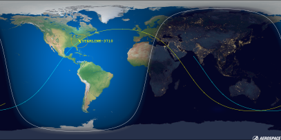 STARLINK-3710 (ID 52130) Reentry Prediction Image