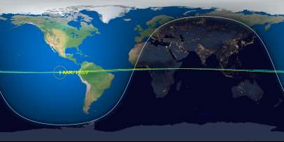 AAM/PSLV (ID 31136) Reentry Prediction Image
