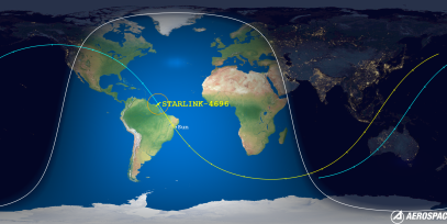 STARLINK-4696 (ID 53710) Reentry Prediction Image