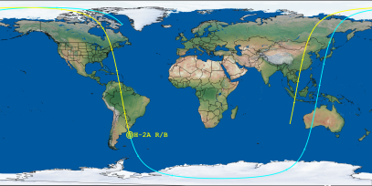 H-2A R/B (ID 43224) Reentry Prediction Image