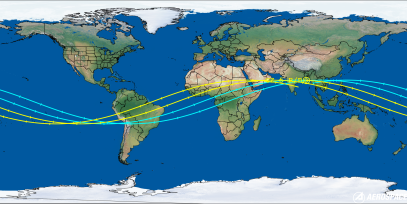 CZ-5 R/B (ID 41839) Reentry Prediction Image