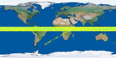 ARIANE 5 DEB (SYLDA) (ID 38781) Reentry Prediction Image
