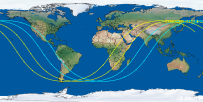 STARLINK-2152 (ID 47740) Reentry Prediction Image
