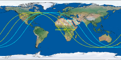 STARLINK-2573 (ID 48394) Reentry Prediction Image
