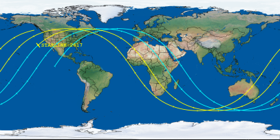 STARLINK-2617 (ID 48689) Reentry Prediction Image
