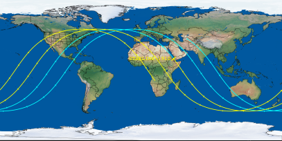 STARLINK-1910 (ID 46748) Reentry Prediction Image