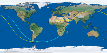 STARLINK-2325 (ID 47979) Reentry Prediction Image