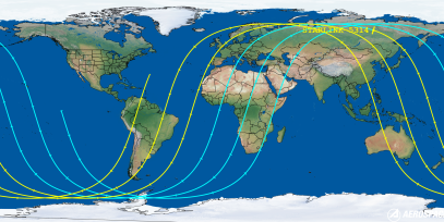 STARLINK-5314 (ID 55678) Reentry Prediction Image