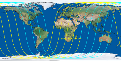 STARLINK-4441 (ID 53510) Reentry Prediction Image