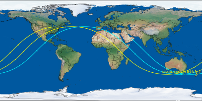 STARLINK-31893 (ID 59792) Reentry Prediction Image